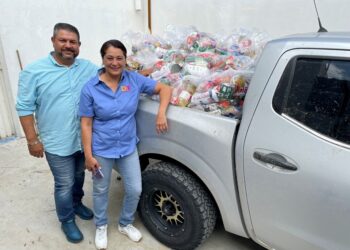 Envía DIF Municipal La Paz apoyos a la comunidad de San Evaristo