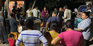 Evalúa Presidenta Municipal daños en la colonia Rinconada Lázaro Cárdenas
