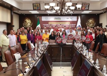 PRESENTAN ESTRATEGIA “ZONA LIBRE DE CORRUPCIÓN”