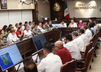 A TOMAR PREVISIONES CONVOCA GOBERNADOR VCC ANTE POTENCIAL EFECTO DE HURACÁN NORMA