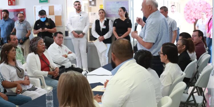 ENTREGA GOBERNADOR VCC OBRAS DE REHABILITACIÓN EN HOSPITAL GENERAL DE CIUDAD CONSTITUCIÓN