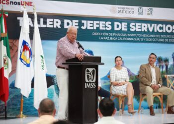 GOBERNADOR VCC CLAUSURÓ “TALLER DE JEFES DE SERVICIOS DE FINANZAS DEL IMSS”