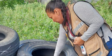BRIGADAS DE SALUD RECORREN COLONIAS DE LA PAZ CON MAYORES AFECTACIONES POR HURACÁN NORMA