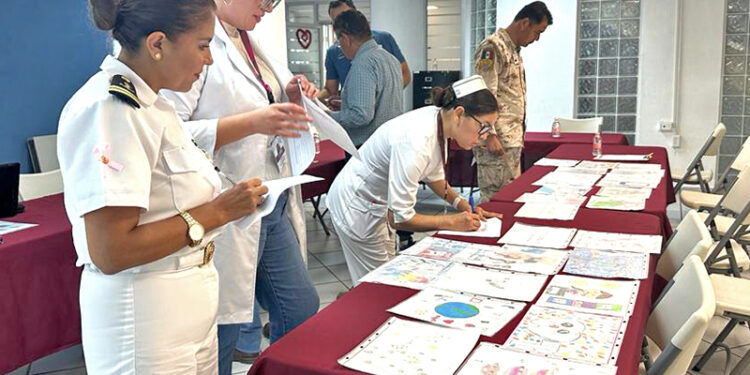 ELIGIÓ JURADO DIBUJOS ESTUDIANTILES QUE REPRESENTARÁN A BCS EN CERTAMEN NACIONAL DE SALUD BUCAL