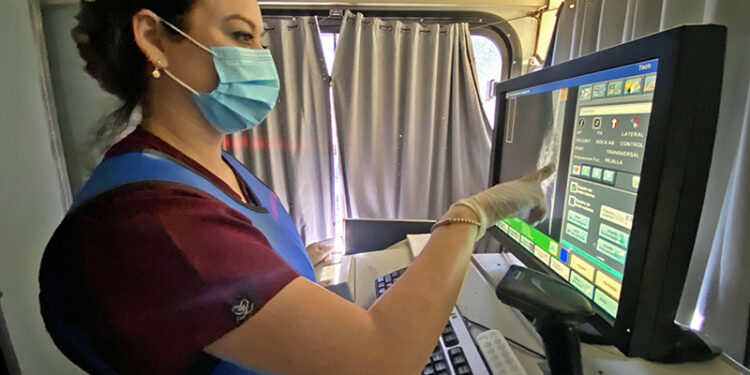 SALUD ESTATAL ACERCÓ LA MASTOGRAFÍA A TRABAJADORAS DE OFICINAS CENTRALES