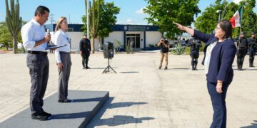 PRESENTAN A CLAUDIA ELENA MEZA DE LA TOBA COMO SUBSECRETARÍA DE SEGURIDAD PÚBLICA