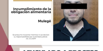 &nbsp;VINCULADO A PROCESO POR INCUMPLIMIENTO DE LA OBLIGACIÓN ALIMENTARIA&nbsp;