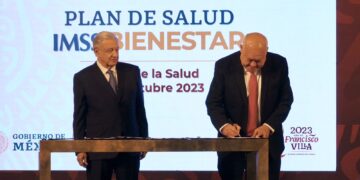 FIRMA GOBERNADOR VCC ACUERDO DE FEDERALIZACIÓN DEL SISTEMA IMSS-BIENESTAR