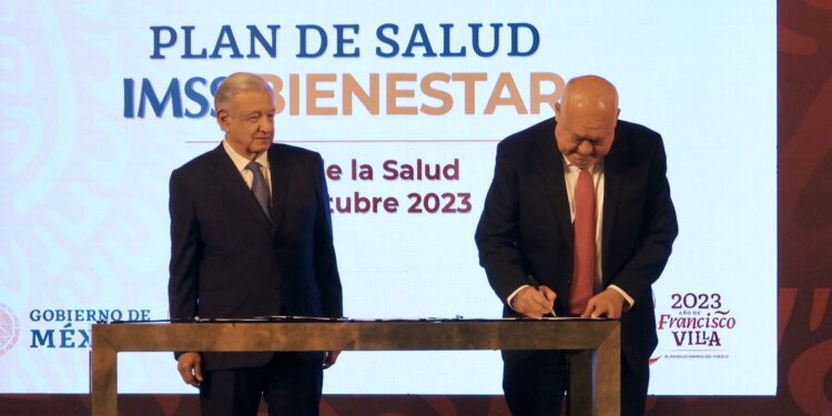FIRMA GOBERNADOR VCC ACUERDO DE FEDERALIZACIÓN DEL SISTEMA IMSS-BIENESTAR