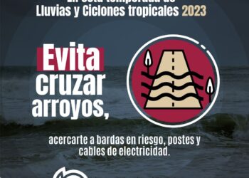 LLAMA GOBIERNO DEL ESTADO A POBLACIÓN A EVITAR RIESGOS POR CORRIDA DE ARROYOS