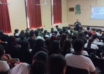 TRABAJA POLICÍA ESTATAL CIBERNÉTICA PARA PREVENIR DELITOS CIBERNÉTICOSEN LA COMUNIDAD ESTUDIANTIL