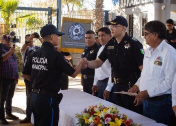 Se celebró el día de hoy la ceremonia de graduación de la 15va generación de las y los nuevos elementos de Seguridad Pública.