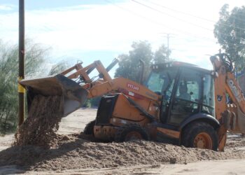 Realiza Servicios Públicos trabajos de limpieza tras las recientes lluvias