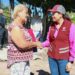 Recorre Presidenta Municipal la colonia Villas de Guadalupe