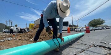 El equipo de Agua Potable de Los Cabos, ha trabajado en las sustituciones de los subcolectores principales de 12, 15, y 24 pulgadas