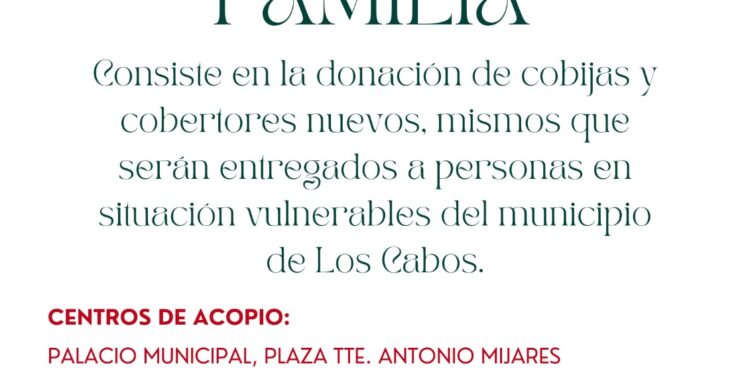 “Cobija a Una Familia”