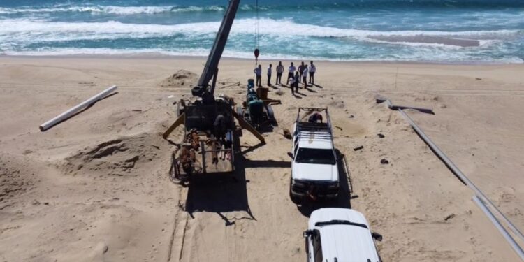 Los trabajos de reparación y reposición del Pozo Playero Nº 2, se han concluido con éxito