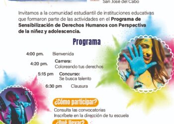Este próximo miércoles 29 de noviembre se realizará el “Festival Vive Tus Derechos” con una carrera denominada Coloreando Tus Derechos y el concurso Se Busca Talento