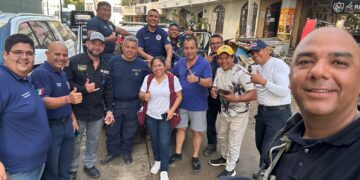 Concluyen los trabajos de ayuda de la célula de rescate del Honorable Cuerpo de Bomberos de Cabo San Lucas