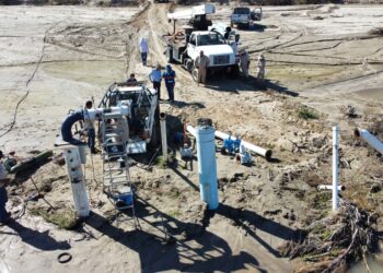 Reparación del pozo #10 ubicado en San José del Cabo