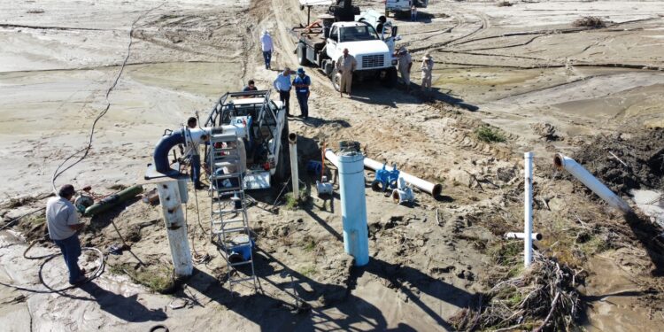 Reparación del pozo #10 ubicado en San José del Cabo