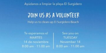 Se realizará una campaña de limpieza en la playa El Surgidero, ubicada en la delegación de La Ribera.