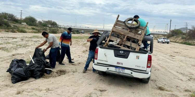 En el arroyo Salto Seco, se logró retirar una considerable cantidad de llantas, madera, plástico, cartón y basura en general.