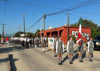 Todo se encuentra listo para el desarrollo del desfile deportivo