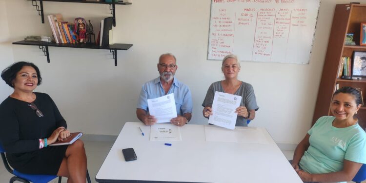 Refrendan convenio de colaboración UABCS Los Cabos y la A.C. Yo Reciclo