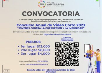 Convoca Sistema Estatal Anticorrupción a concurso anual Video Corto 2023 