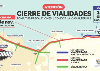 Exhortan a la ciudadanía a tomar precauciones durante la celebración de la carrera Baja 1000