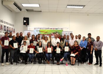 ICATEBCS CAPACITA A PERSONAL DE LA PROCURADURÍA GENERAL DE JUSTICIA DEL ESTADO
