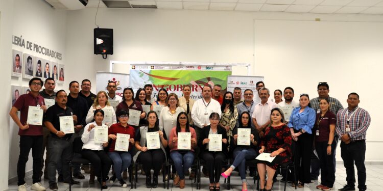 ICATEBCS CAPACITA A PERSONAL DE LA PROCURADURÍA GENERAL DE JUSTICIA DEL ESTADO