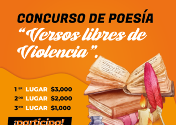 INVITAN A JÓVENES A PARTICIPAR EN EL CONCURSO DE POESÍA “VERSOS SIN VIOLENCIA”.