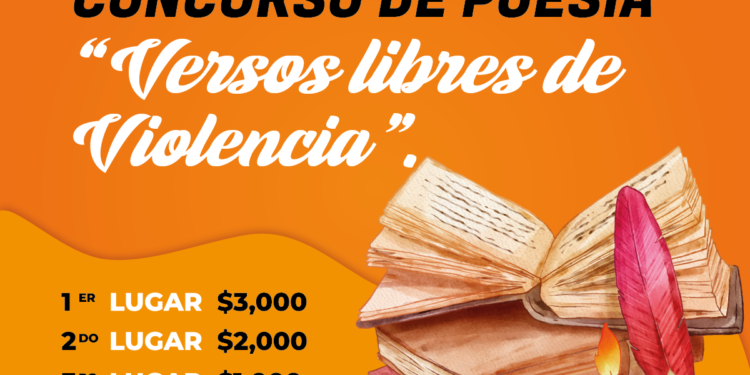 INVITAN A JÓVENES A PARTICIPAR EN EL CONCURSO DE POESÍA “VERSOS SIN VIOLENCIA”.