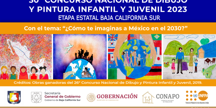 CONVOCA GOBIERNO ESTATAL A PARTICIPAR EN CONCURSO NACIONAL DE DIBUJO Y PINTURA INFANTIL Y JUVENIL 2023