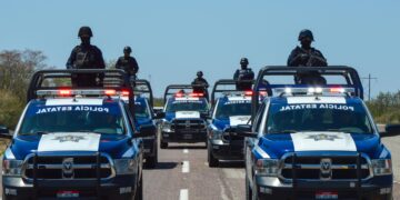 ELEMENTOS DE LA POLICÍA ESTATAL PARTICIPAN EN OPERATIVO DE SEGURIDAD BAJA MIL 2023