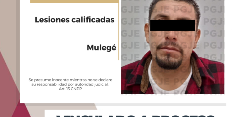 OBTIENE PGJE VINCULACIÓN A PROCESO POR LESIONES CALIFICADAS 