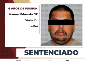 SENTENCIAN A MÁS DE 6 AÑOS DE PRISIÓN A RESPONSABLE DE VIOLACIÓN