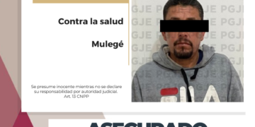 ASEGURA PGJE DROGA Y DETIENE A UNA PERSONA EN SANTA ROSALÍA