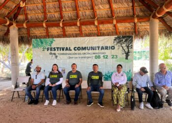Se realizó con éxito el “Festival Comunitario  de Conservación del Encino Arroyero” en el parque ecológico de la delegación de Santiago
