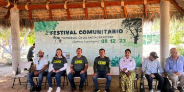Se realizó con éxito el “Festival Comunitario  de Conservación del Encino Arroyero” en el parque ecológico de la delegación de Santiago