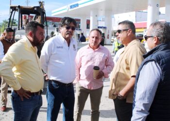 Iniciaron los trabajos de bacheo en la calle Aguajitos de Cabo San Lucas, con acciones emergentes para la colocación 19.87 metros cuadrados de asfalto