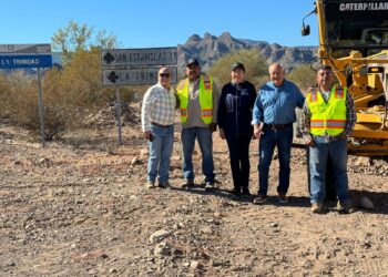 Supervisa VCC avances de la rehabilitación de caminos rurales; anuncia acciones para la Sierra de Guadalupe