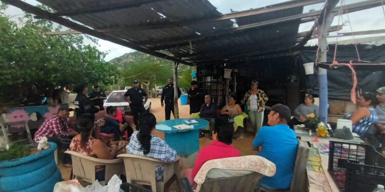 Se sigue implementando el programa “Whatsappeando por tu seguridad” en diversas colonias del municipio de Los Cabos