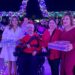 Inauguración del bazar y el tradicional encendido del Árbol Navideño