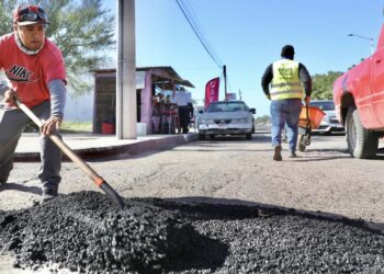 Atiende Servicios Públicos casi 900 baches en la ciudad