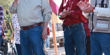 Entrega Gobernador VCC viviendas afectadas por incendio en El Patrocinio, Mulegé