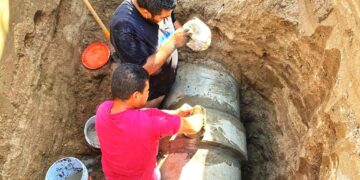 Concluye OOMSAPAS La Paz las reparaciones del Acueducto 3