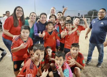 Entrega Alcaldesa nuevo Parque deportivo en El Pescador